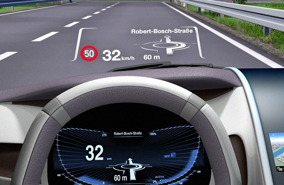 Combiner Heads-up Display from Bosch